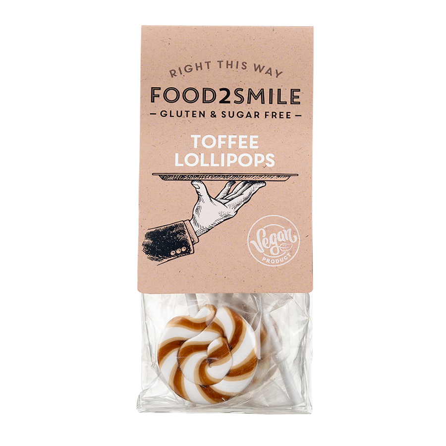 Food2Smile Toffee Lollipops