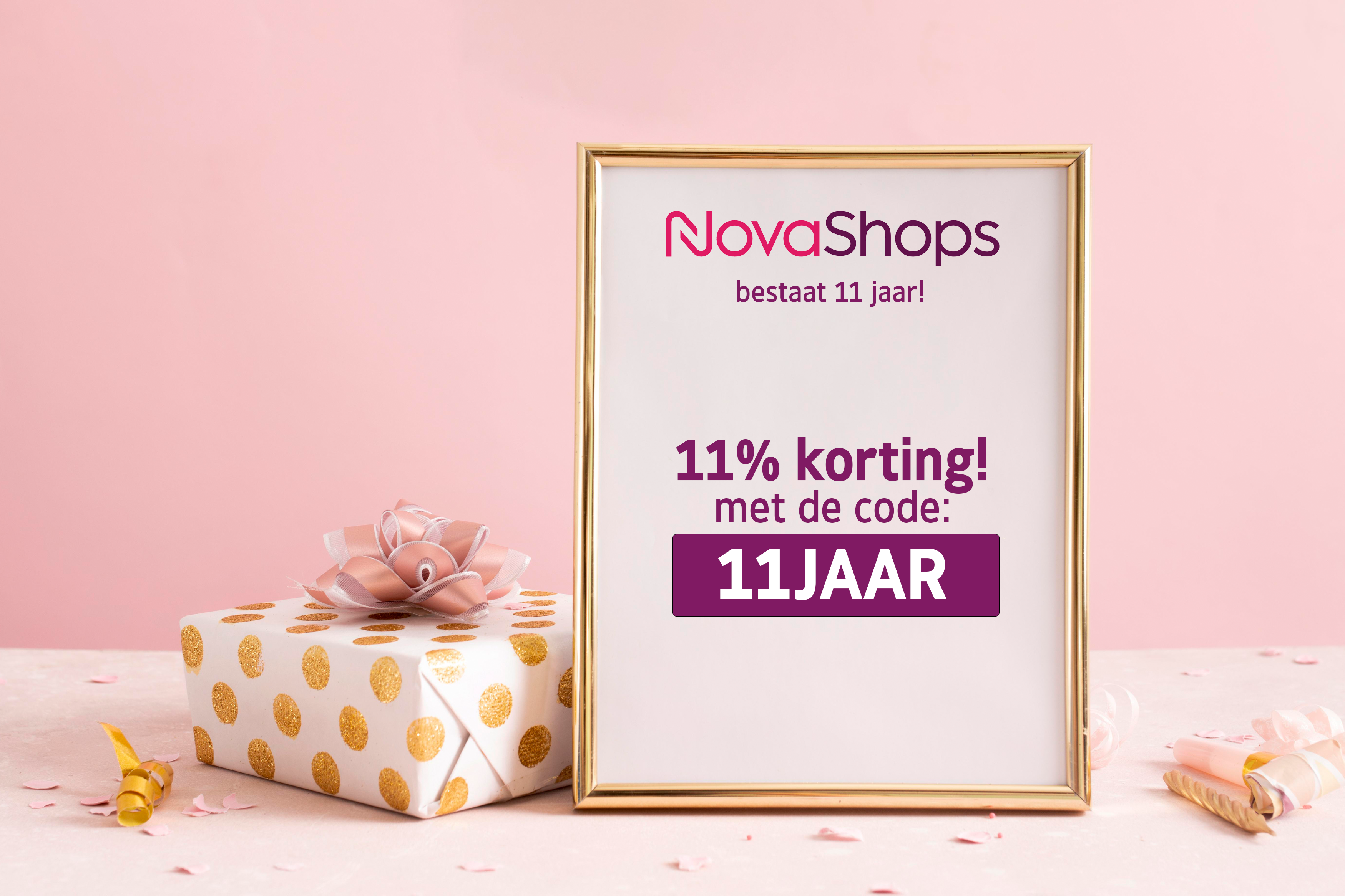 NovaShops bestaat 11 jaar!