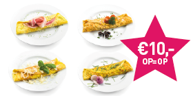 Omelet Pakket voor slechts €10,-!