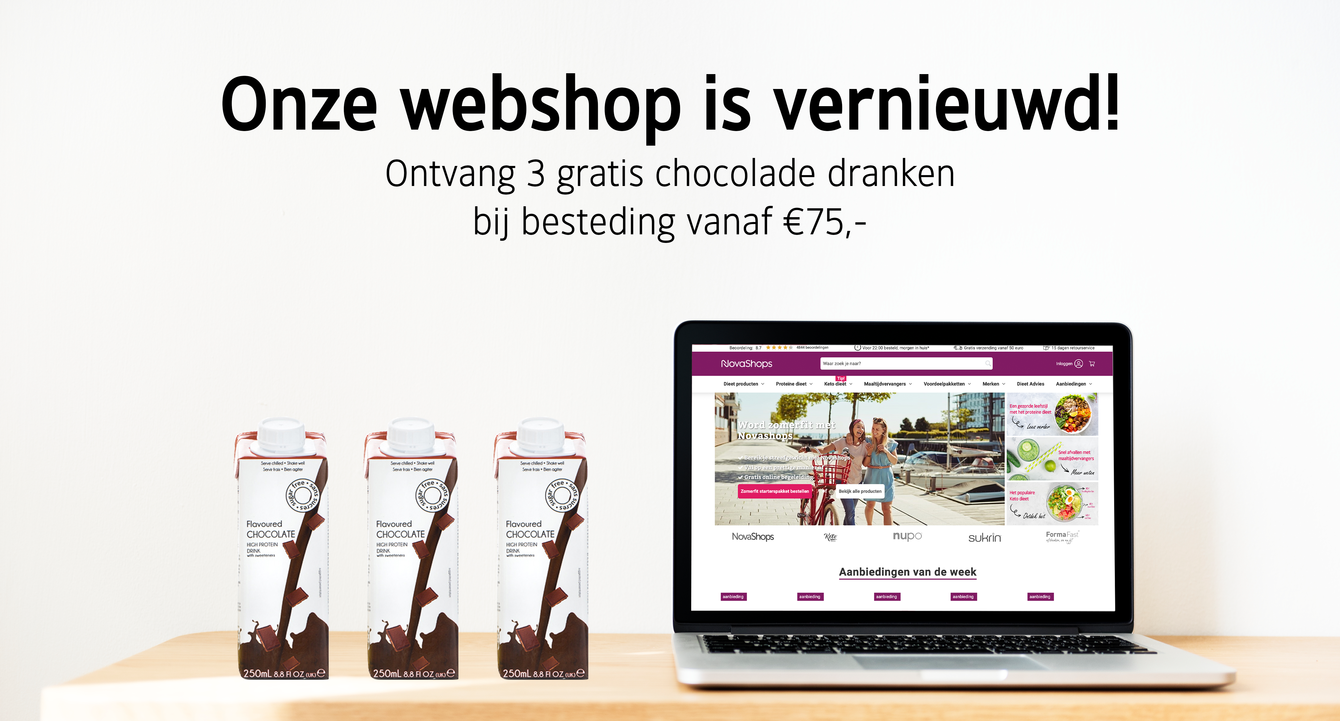 Onze webshop is vernieuwd!